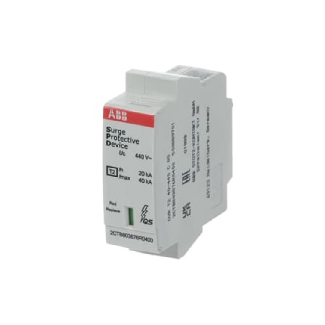 瑞士ABB OVR T2 40-440 C QS电涌保护器 2CTB803876R0400