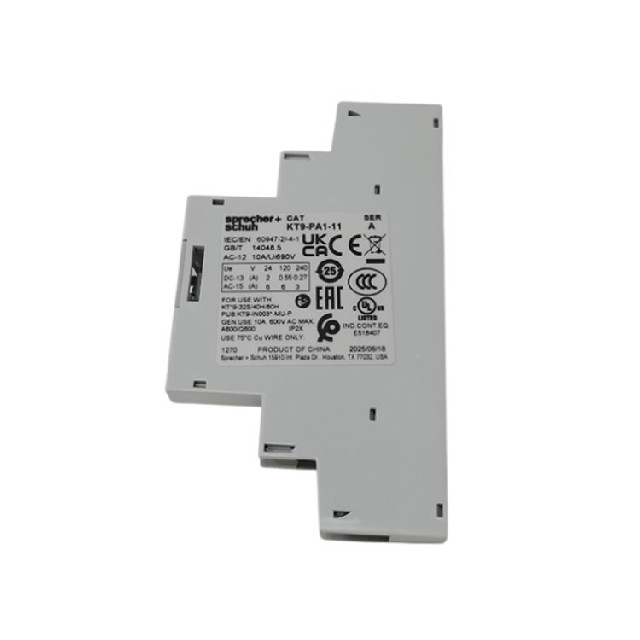 瑞士Sprecher Schuh斯普雷彻 KT9-PA1-11 辅助触点